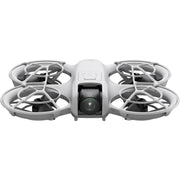 White drone with camera on a white background