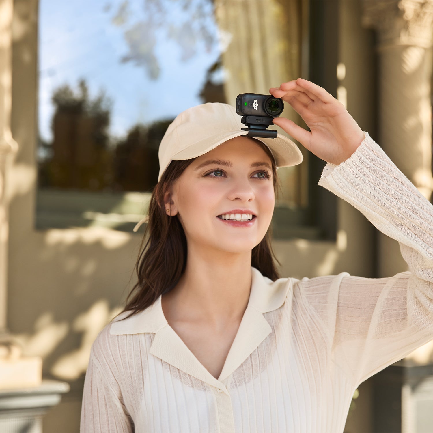 DJI Osmo Nano ultra-light waterproof 4K action camera with wide-angle lens and stabilisation