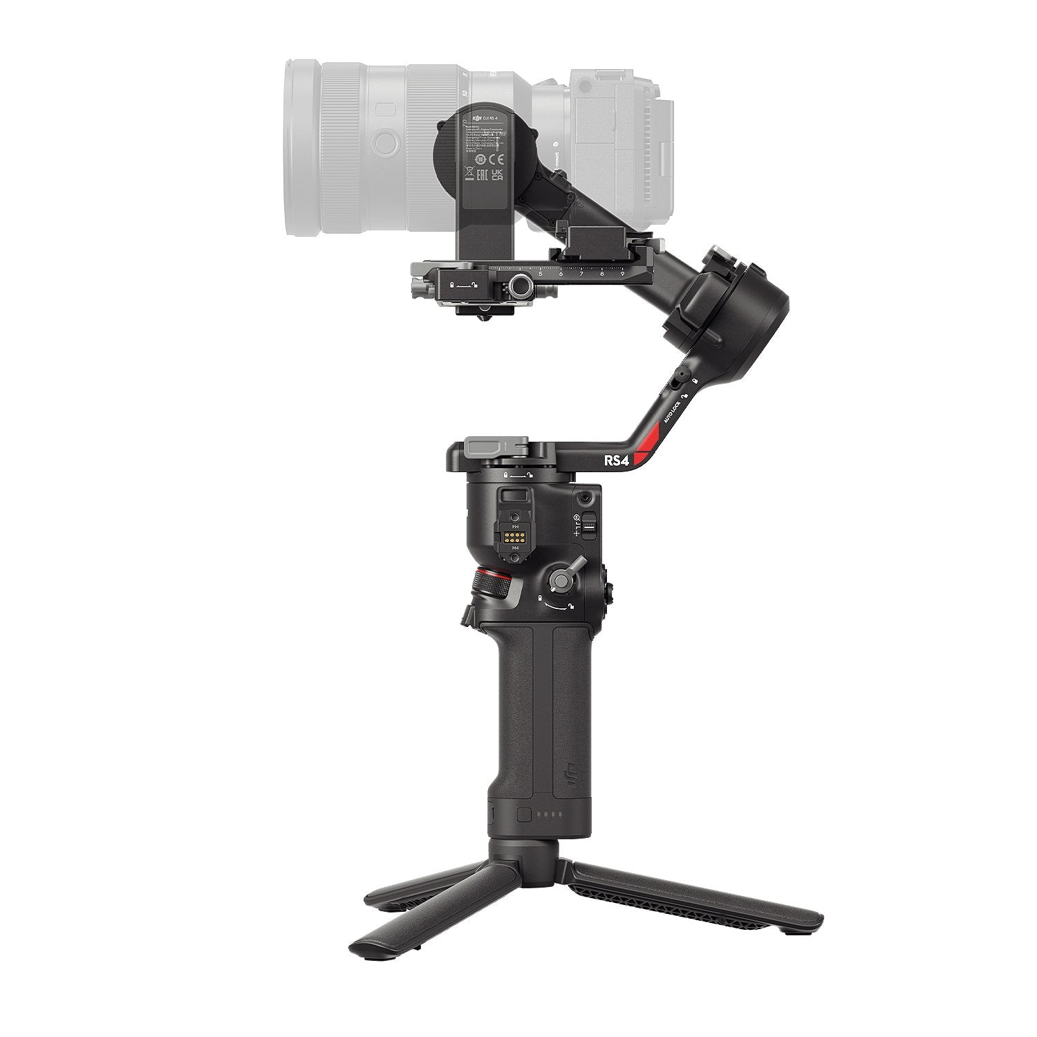 Upgraded lightweight DJI gimbal stabiliser that offers professional stabilisation for vertical video content creation.