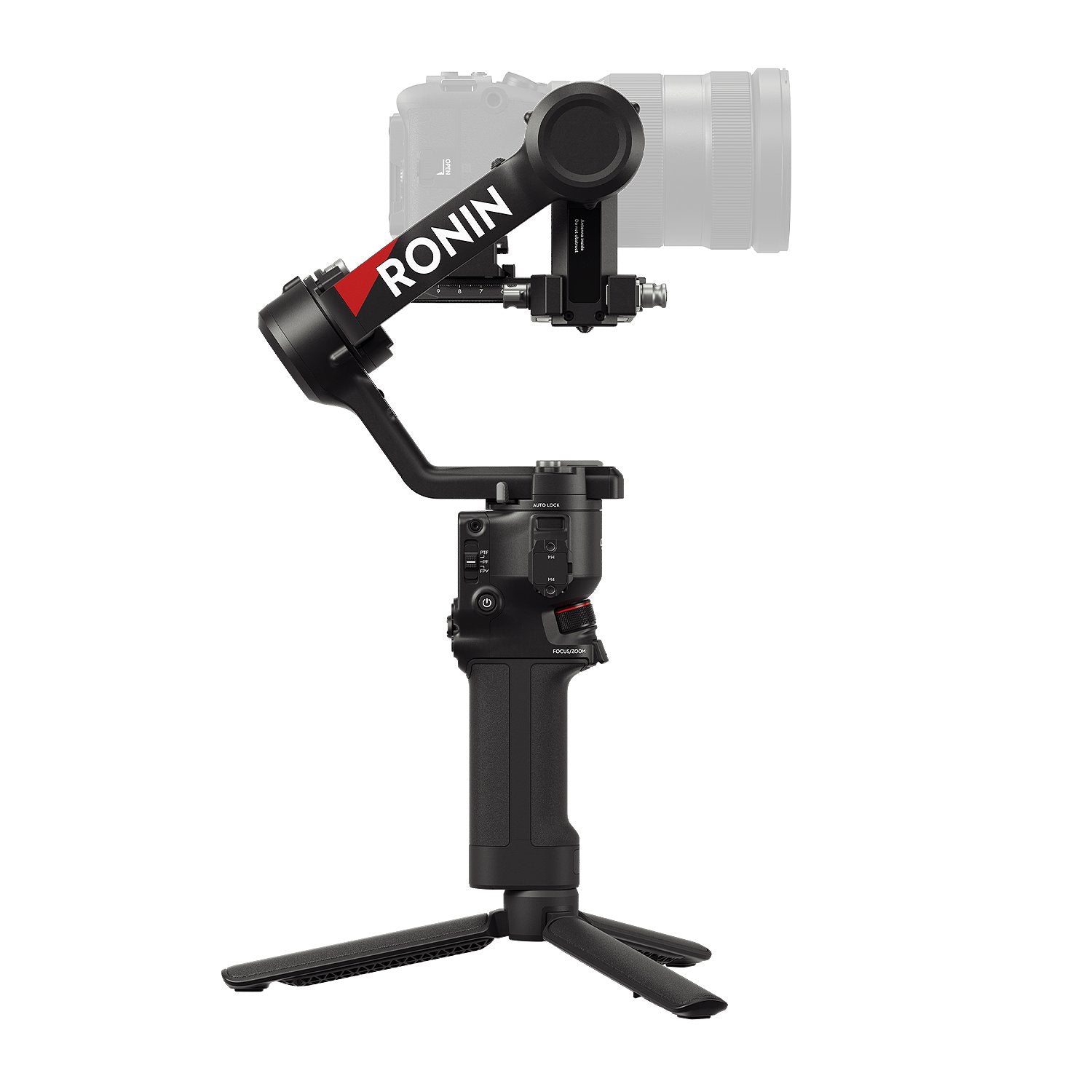 Upgraded lightweight DJI gimbal stabiliser that offers professional stabilisation for vertical video content creation.