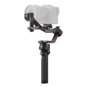 A professional stabilisation kit ideal for accommodating both mirrorless and cinema cameras and lens set-ups. 