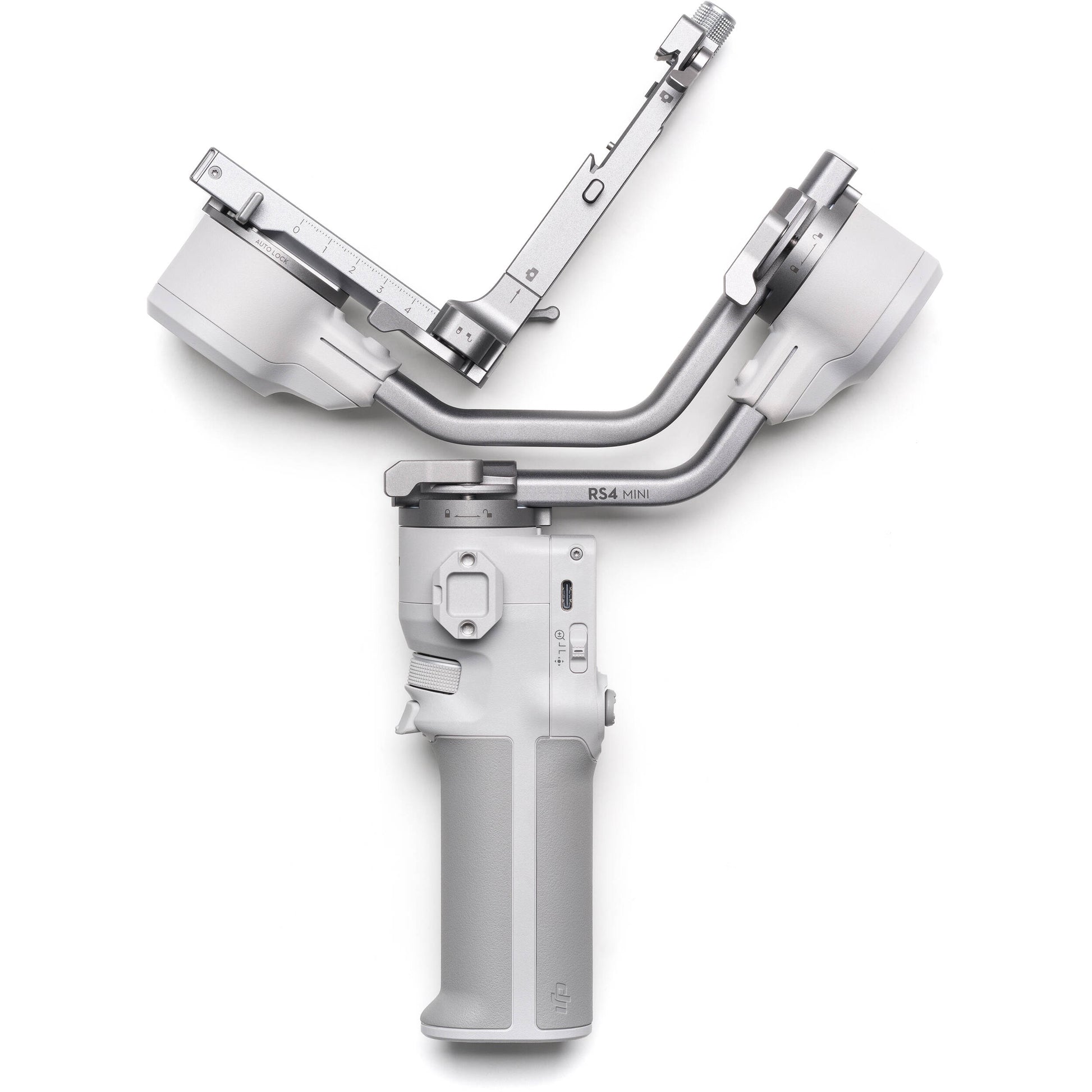 DJI RS 4 Mini Gimbal Stabiliser – lightweight 3-axis stabilizer designed for mirrorless cameras, offering smooth footage, compact design, and advanced shooting modes.