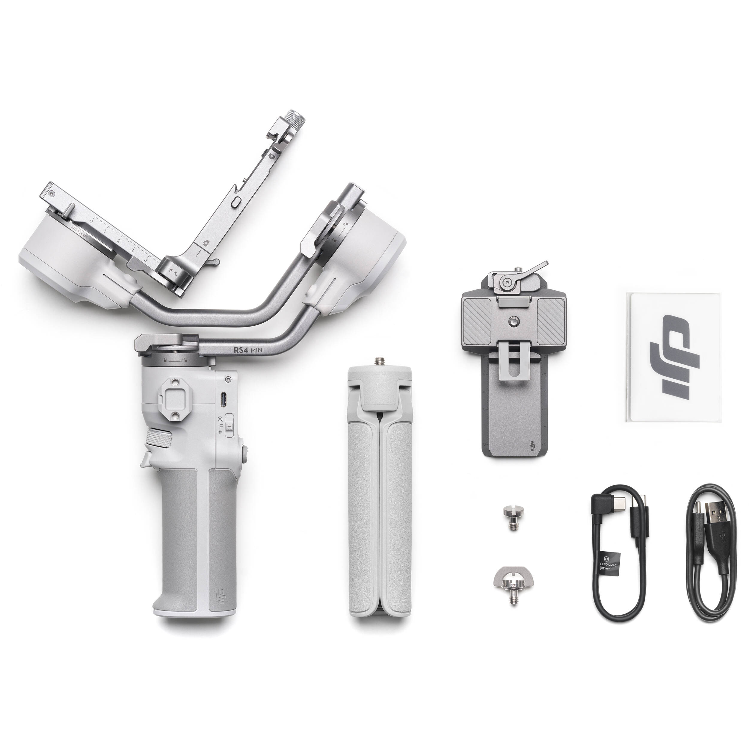 DJI RS 4 Mini Gimbal Stabiliser – lightweight 3-axis stabilizer designed for mirrorless cameras, offering smooth footage, compact design, and advanced shooting modes.