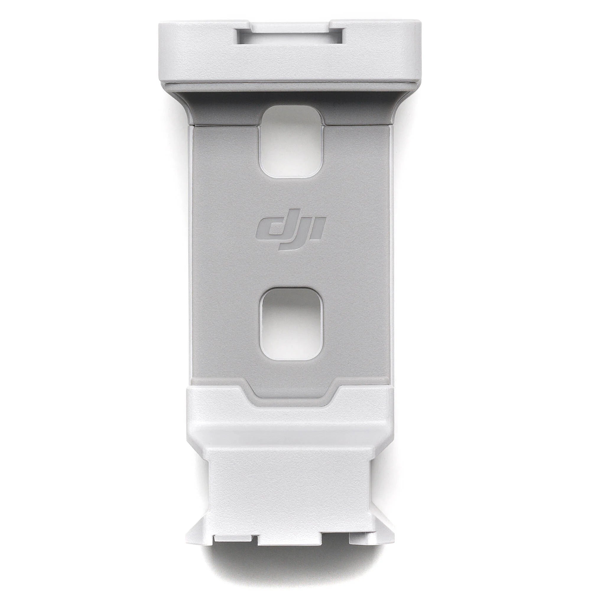 DJI RS 4 Mini Phone Holder – compact gray adjustable clamp for securely mounting a smartphone onto the RS 4 Mini gimbal.
