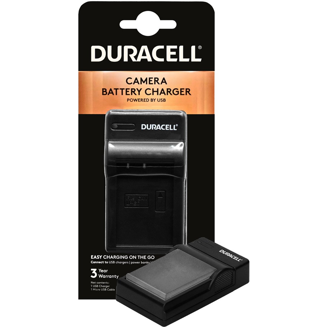 Duracell Canon LP-E17 Battery Charger – reliable third-party charger for safely powering Canon LP-E17 camera batteries.