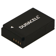 Duracell battery on a white background