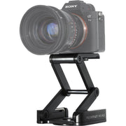 edelkrone FlexTILT Head v3 compact pan‑tilt mount with dual‑arm constant‑friction Z‑frame design, supports camera up to about 2.5 kg.