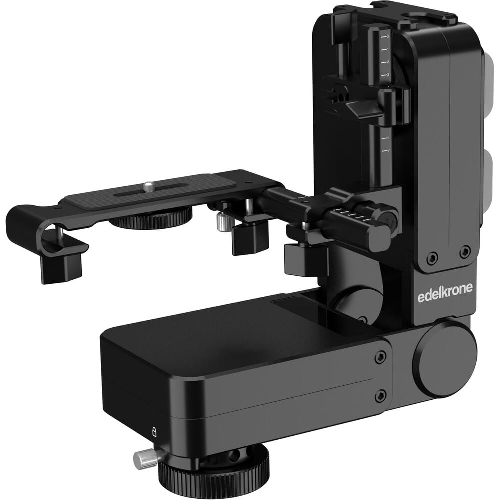 Edelkrone HeadPLUS v2 motorized pan and tilt head for cinematic motion control.