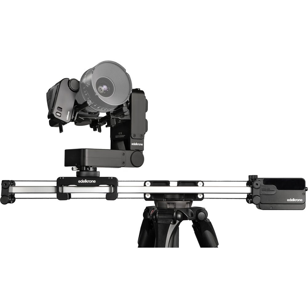 Edelkrone HeadPLUS v2 motorized pan and tilt head for cinematic motion control.