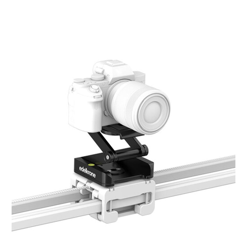 Shoot stable videos, stop-motion and dolly shots with ease with the portable video slider, Edelkrone SliderPLUS V5 Compact. Buy camera stabilisers online.