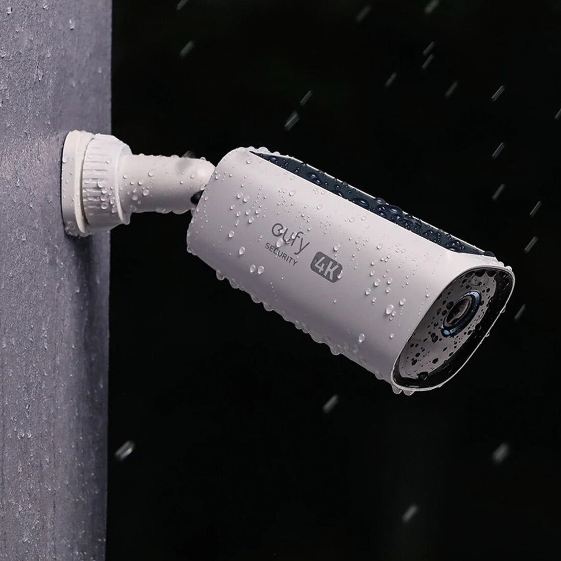 Eufy Security eufyCam 3 Add-On Camera S330 – weather-resistant 4K surveillance camera with built-in solar panel for continuous outdoor monitoring.