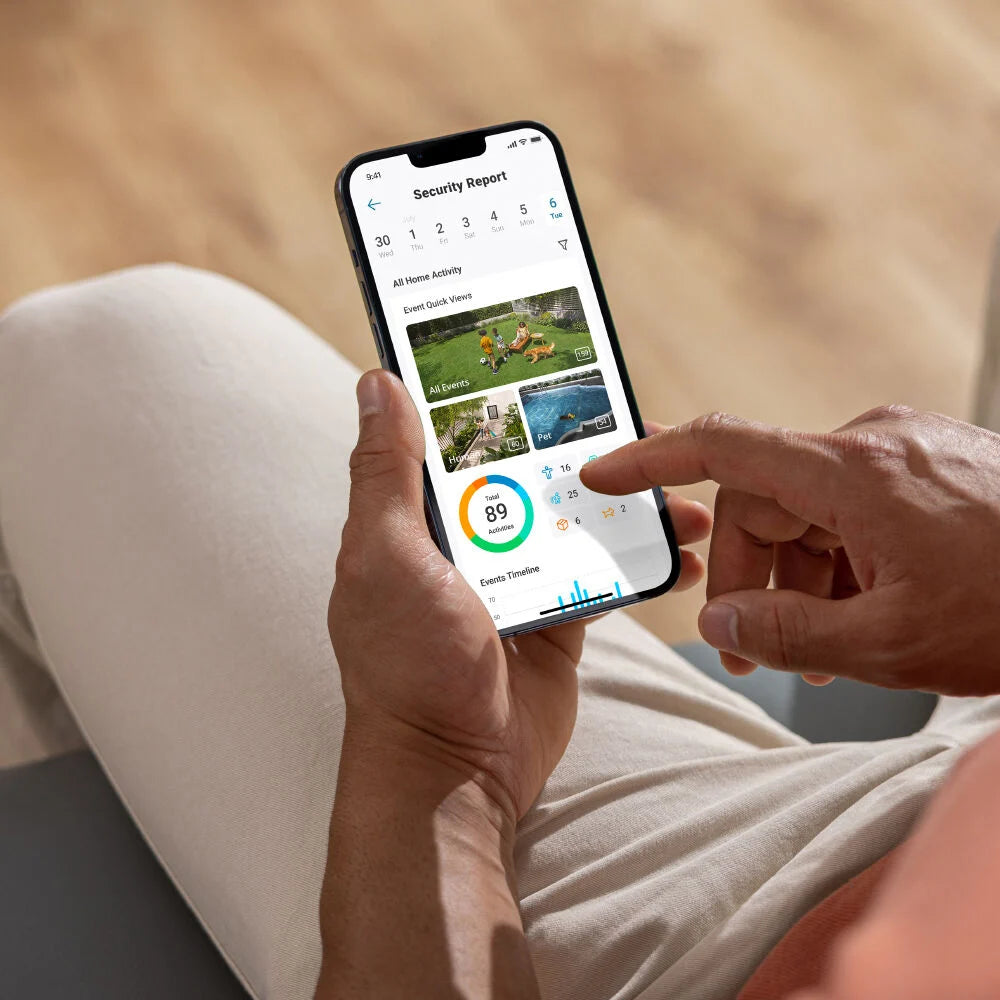 Eufy Cam 3 S330 4K solar-powered wireless security camera with AI facial recognition and night vision.