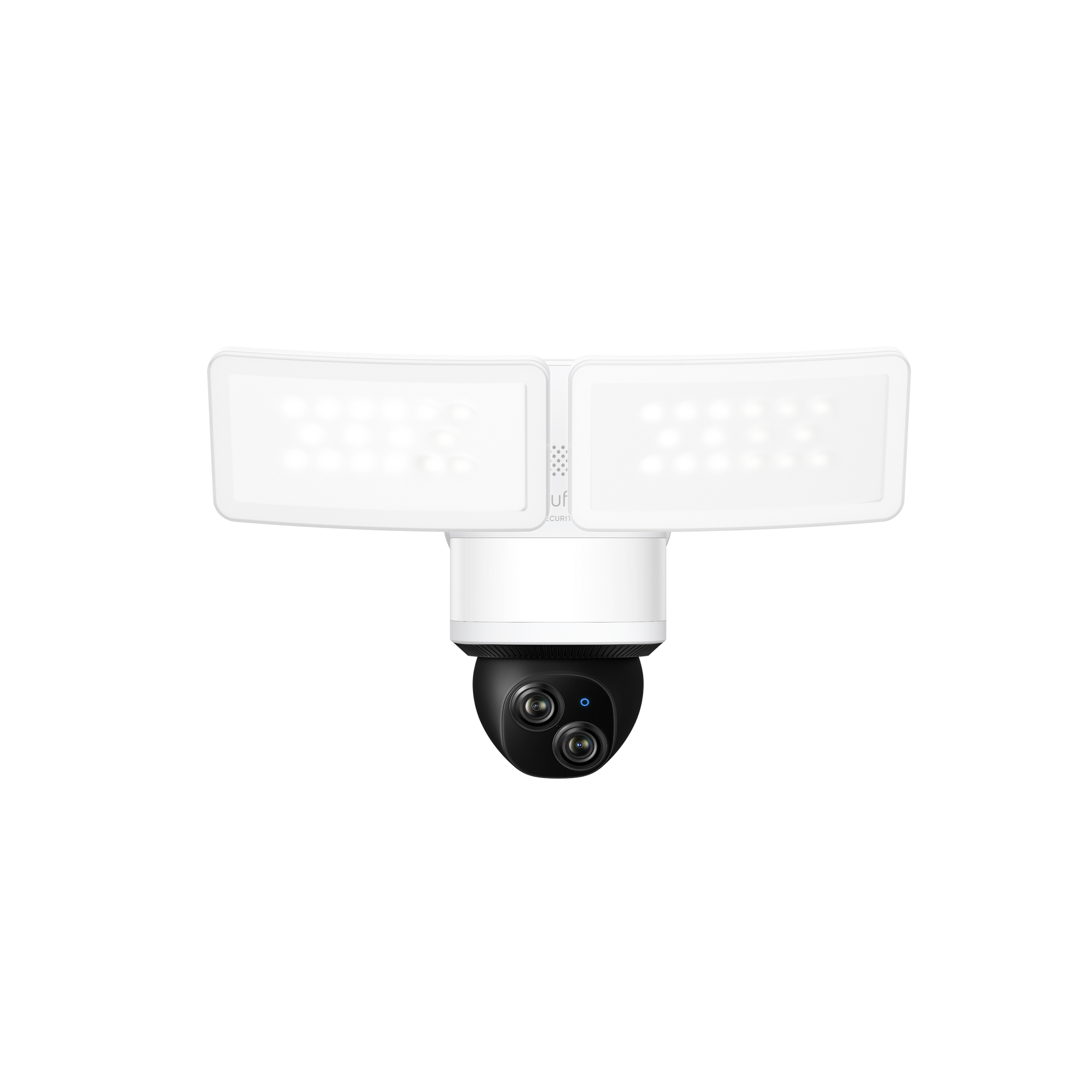 Eufy Security Floodlight Camera E340 – dual-lens 360° camera with powerful LED floodlights, 2K video, and motion detection for full property coverage.