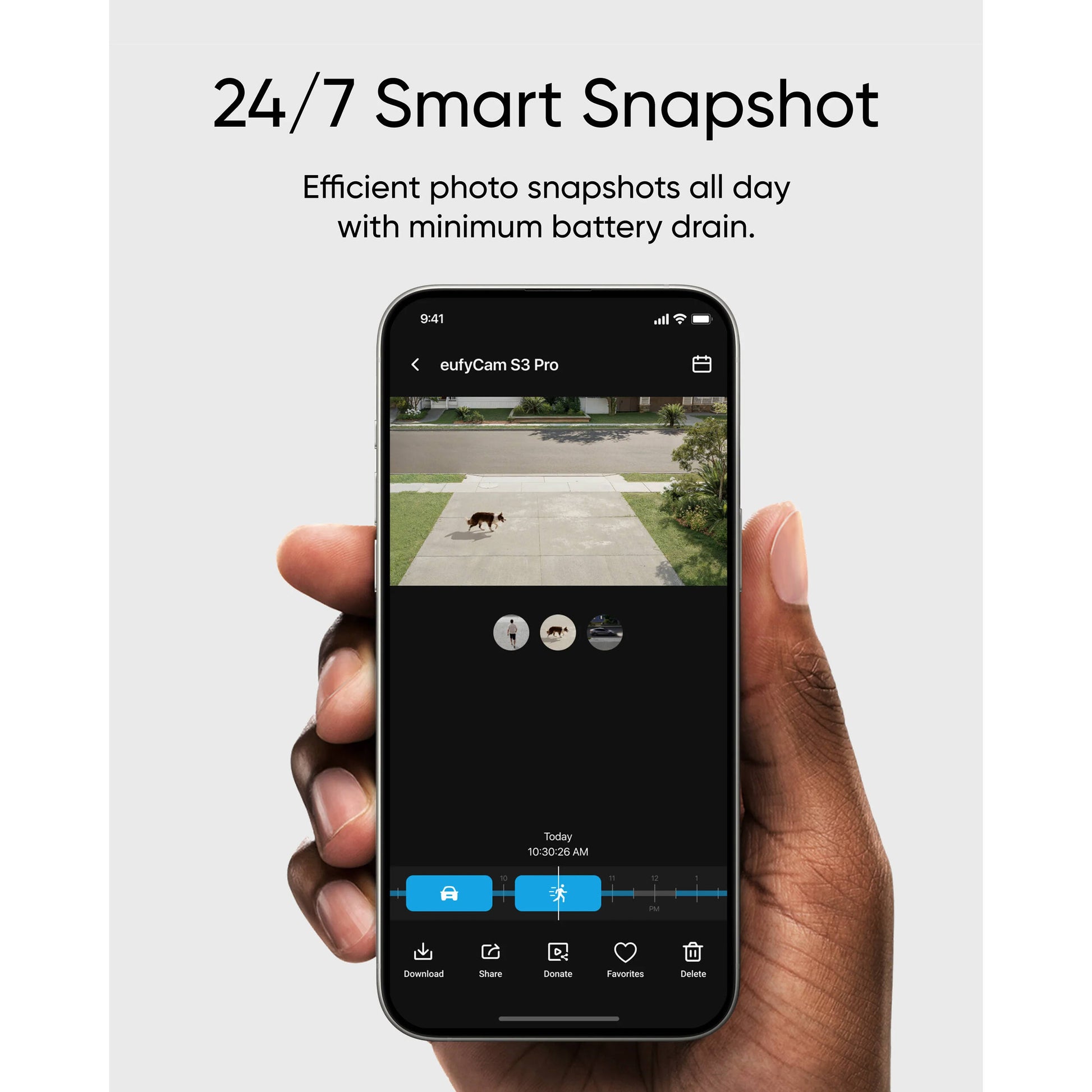 The Eufy Security eufyCam S3 Pro is a state-of-the-art 4K security camera designed for all-weather protection, featuring MaxColour Vision™ for full-color surveillance and SolarPlus™ 2.0 for continuous solar power.