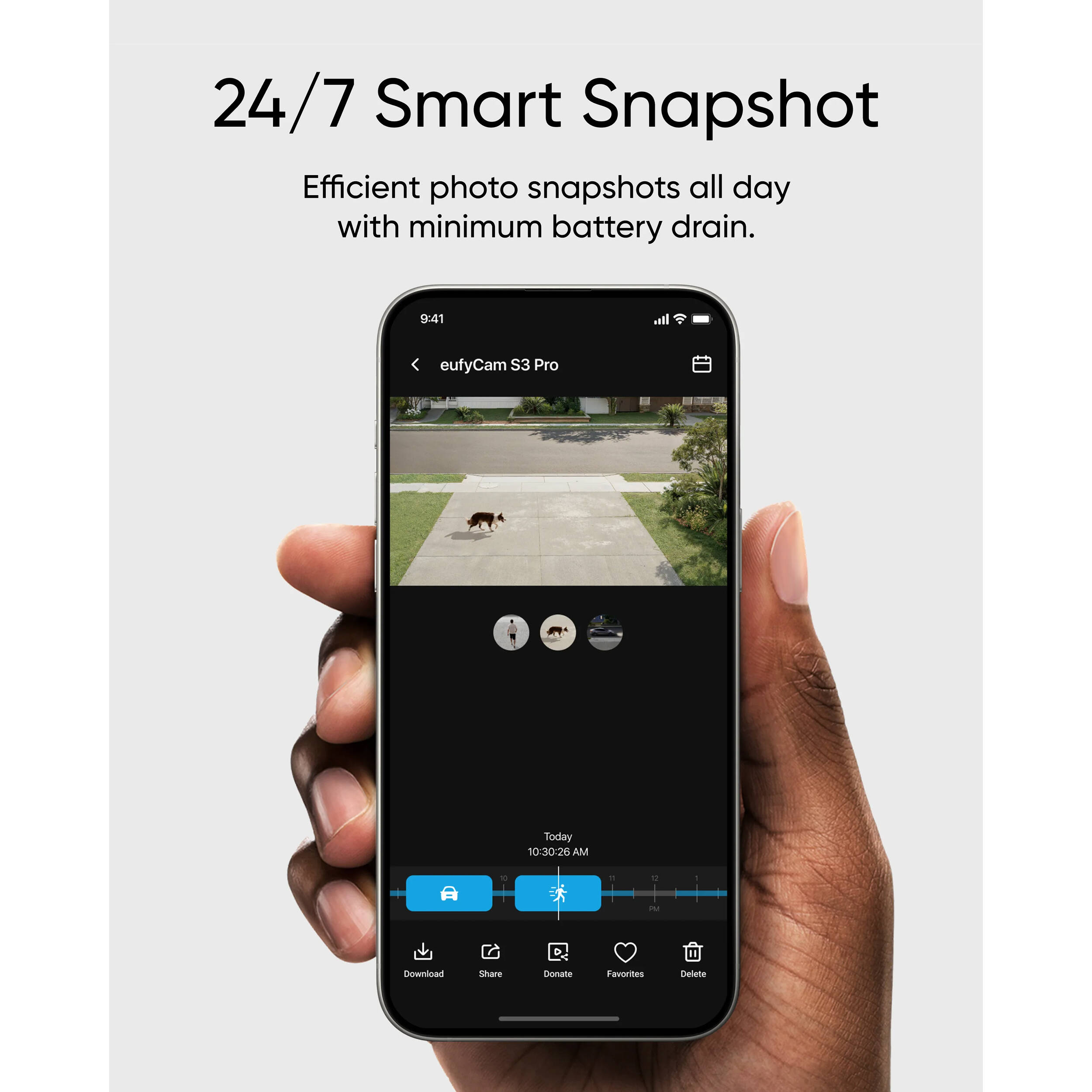 The Eufy Security eufyCam S3 Pro is a state-of-the-art 4K security camera designed for all-weather protection, featuring MaxColour Vision™ for full-color surveillance and SolarPlus™ 2.0 for continuous solar power.