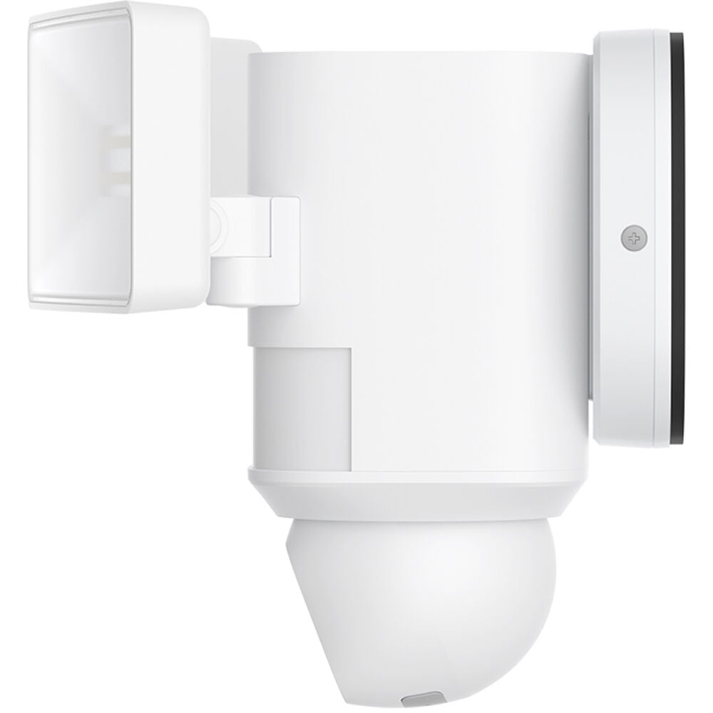 The Eufy Security Floodlight Camera E30 is an outdoor security camera that features 360° surveillance, 2K HD video resolution, and AI motion tracking with 2,000-lumen motion-activated floodlights.