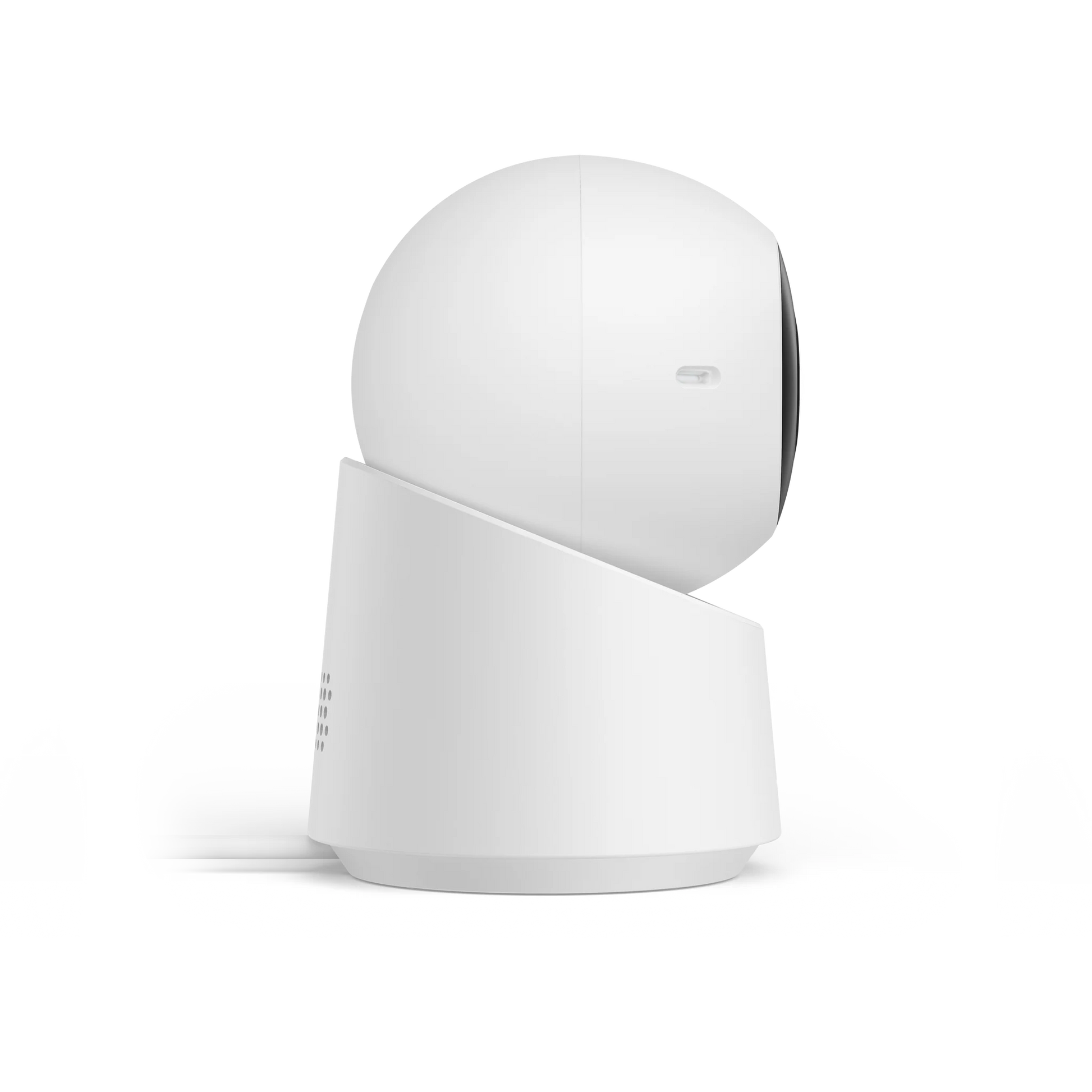 The Eufy Security Indoor Cam C210 is a smart home surveillance camera that provides 360-degree coverage with a 75-degree vertical tilt, 1080p HD resolution, and advanced AI tracking.