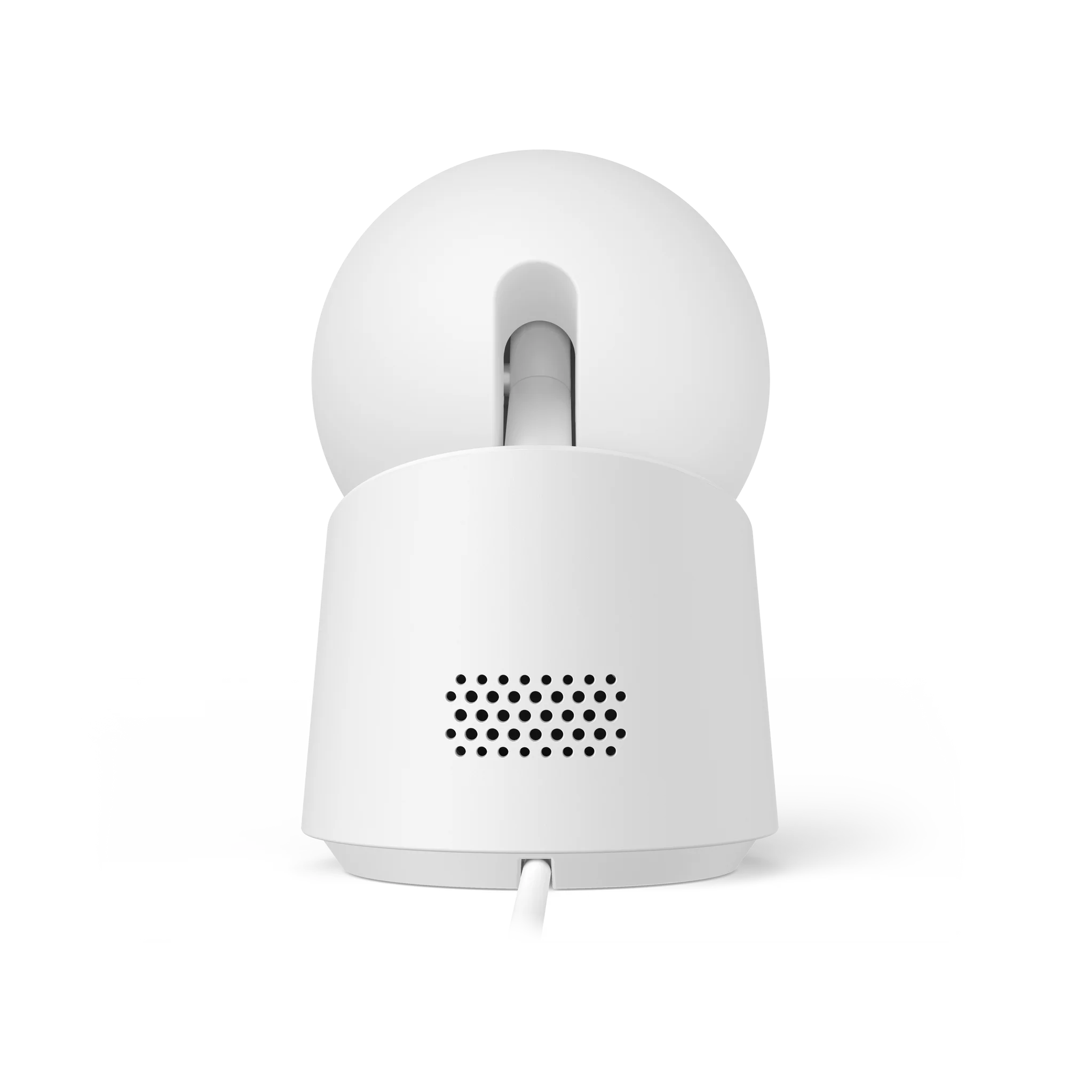 The Eufy Security Indoor Cam C210 is a smart home surveillance camera that provides 360-degree coverage with a 75-degree vertical tilt, 1080p HD resolution, and advanced AI tracking.