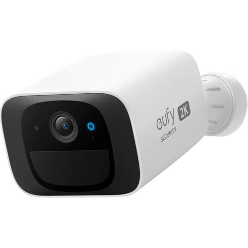 The Eufy Security SoloCam C210 is an affordable, compact, and reliable outdoor surveillance camera with 2K resolution, built-in AI for human detection, and a waterproof IP67 rating.
