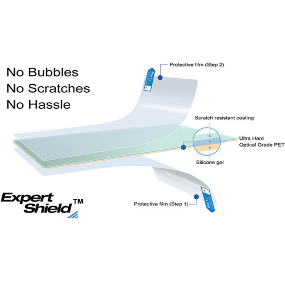 Expert Shield Glass Screen Protector – premium, ultra-clear tempered glass that safeguards your camera screen from scratches, smudges, and impacts without affecting touch sensitivity.
