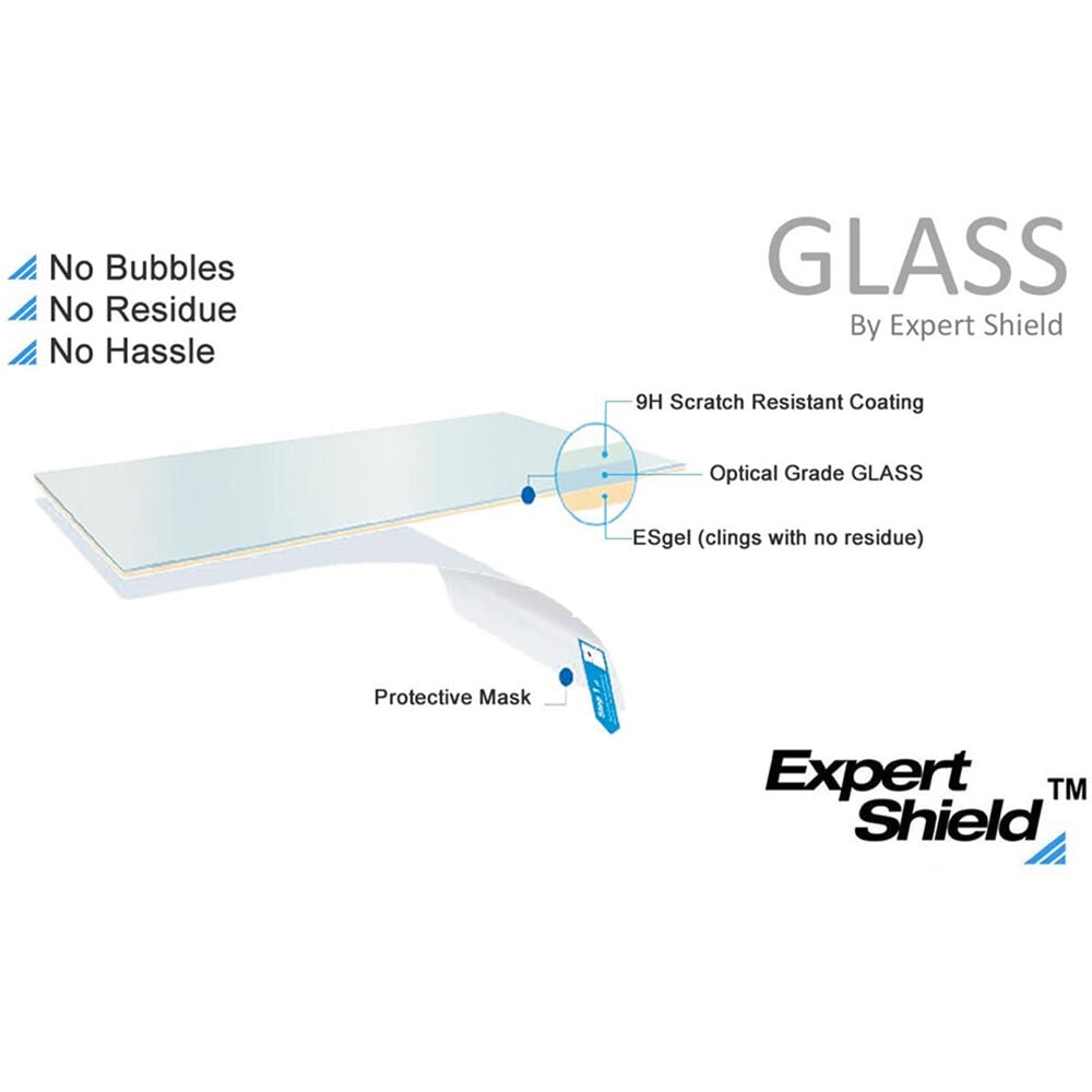 The Expert Shield Glass Screen Protector for the Fujifilm X-T50 is a durable, scratch-resistant, and shatter-resistant screen protector with a unique silicone gel layer for a bubble-free application.