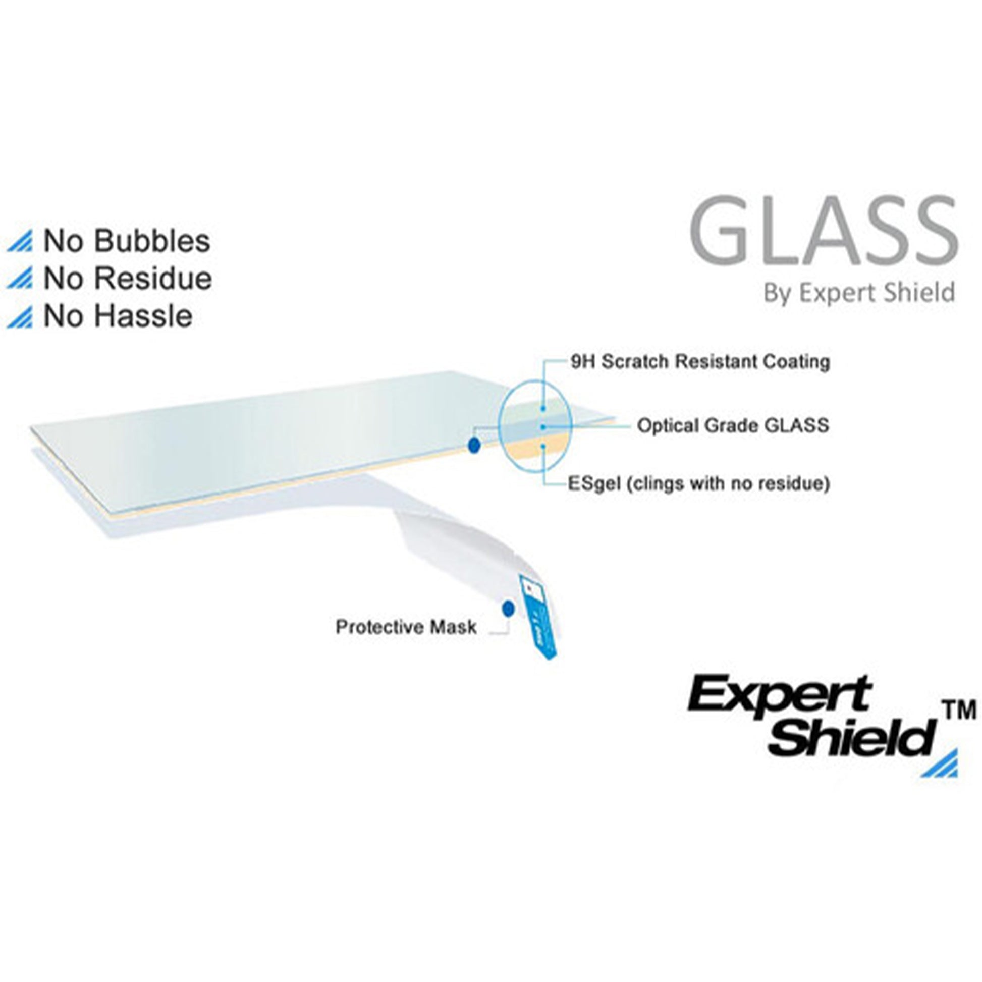 Expert Shield Glass Screen Protector – precision-fit tempered glass for Fujifilm X-H2S, offering durable protection against scratches, smudges, and glare.