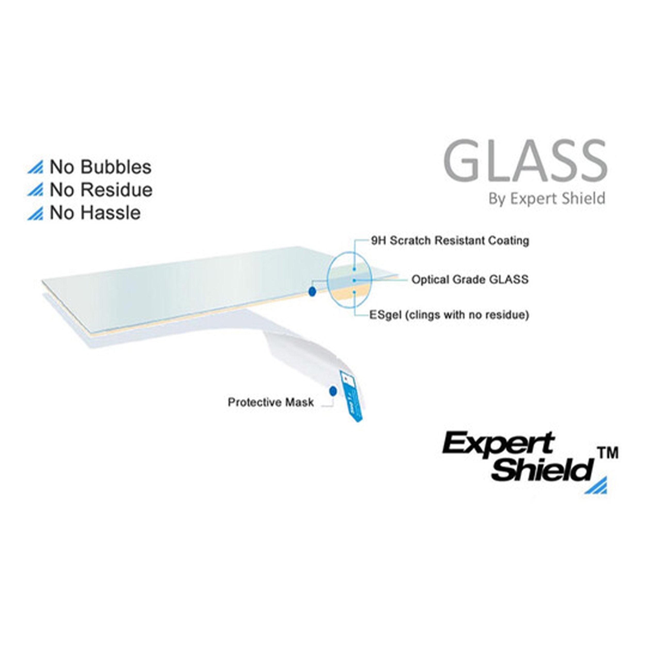 Expert Shield Glass Screen Protector for Z30