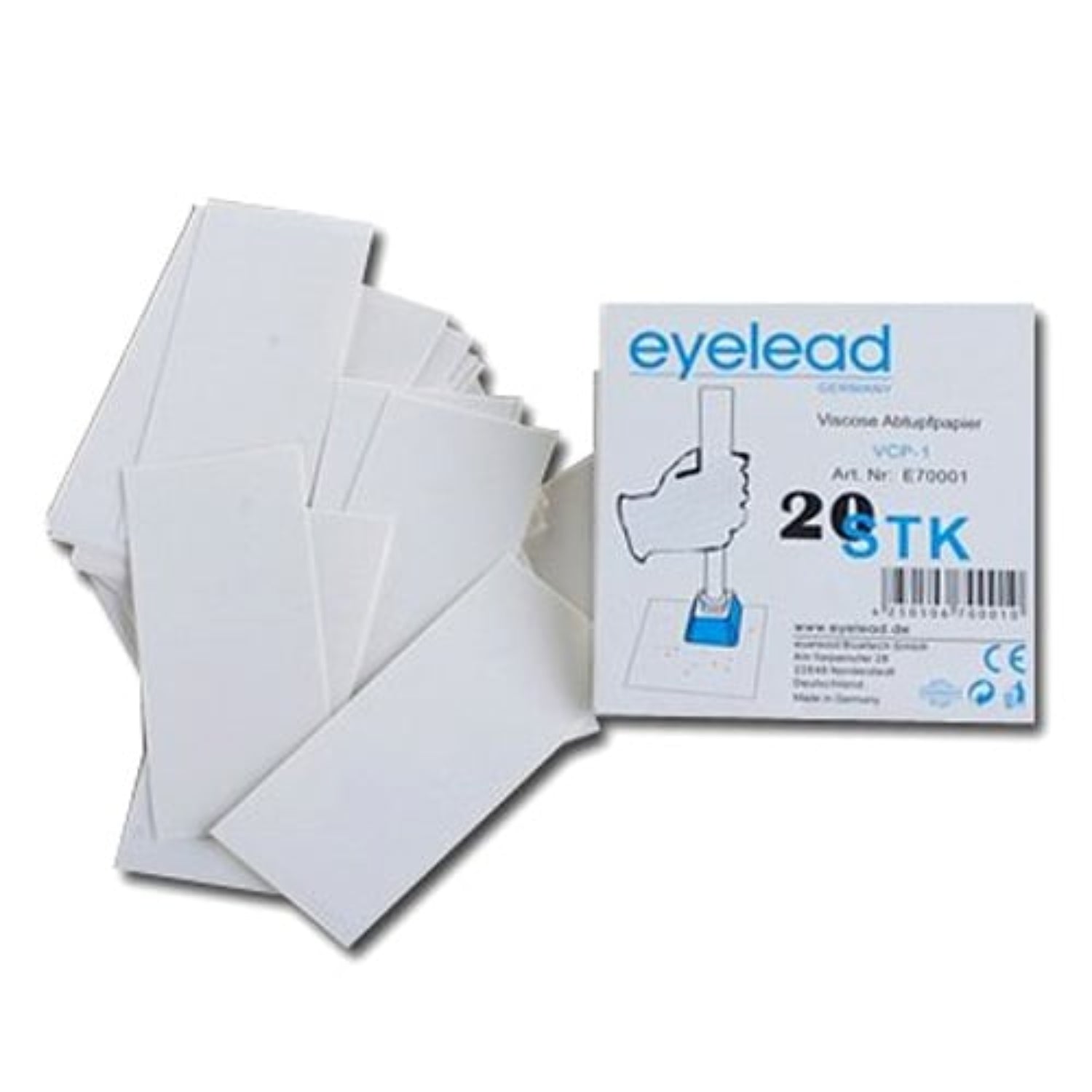 Eyelead‘s adhesive cleaning papers are a cost-effective, safe and simple way of making sure your sensor is always dust-free.