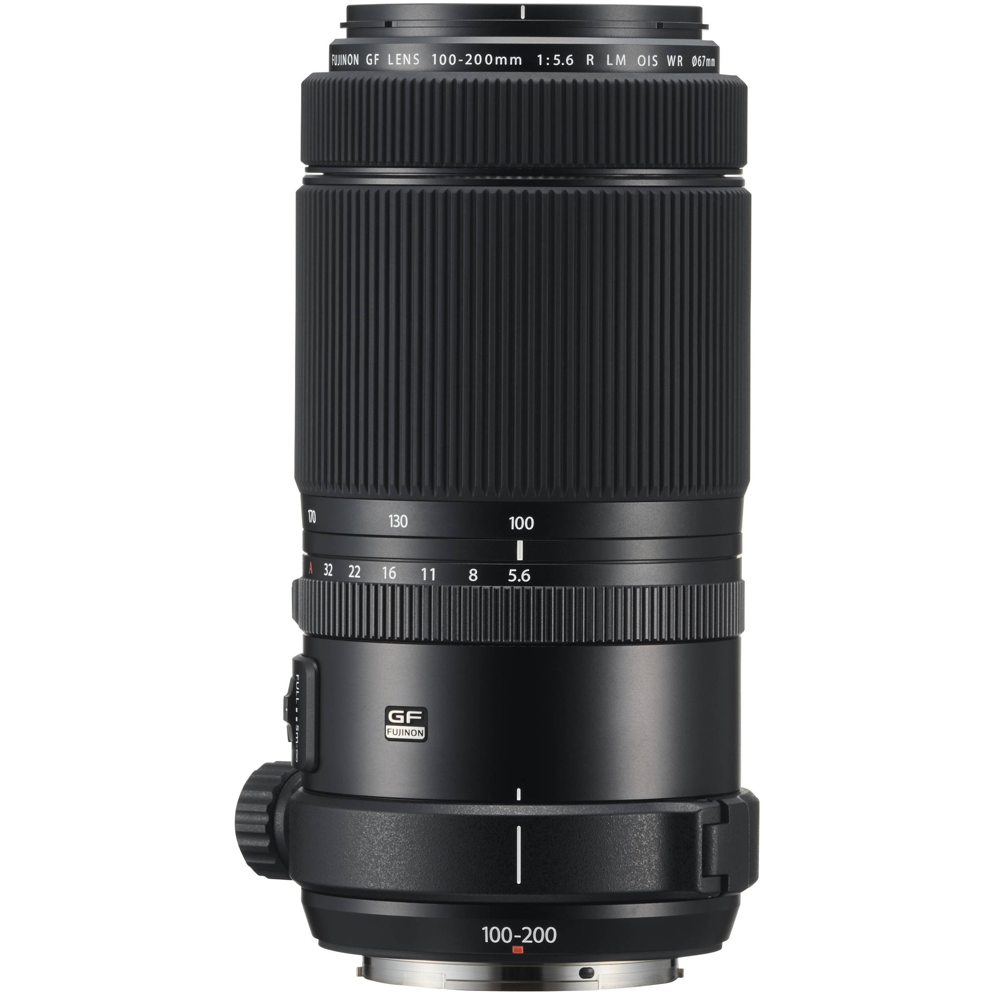 Fujifilm GF 100-200mm f/5.6 R LM OIS WR medium telephoto zoom lens