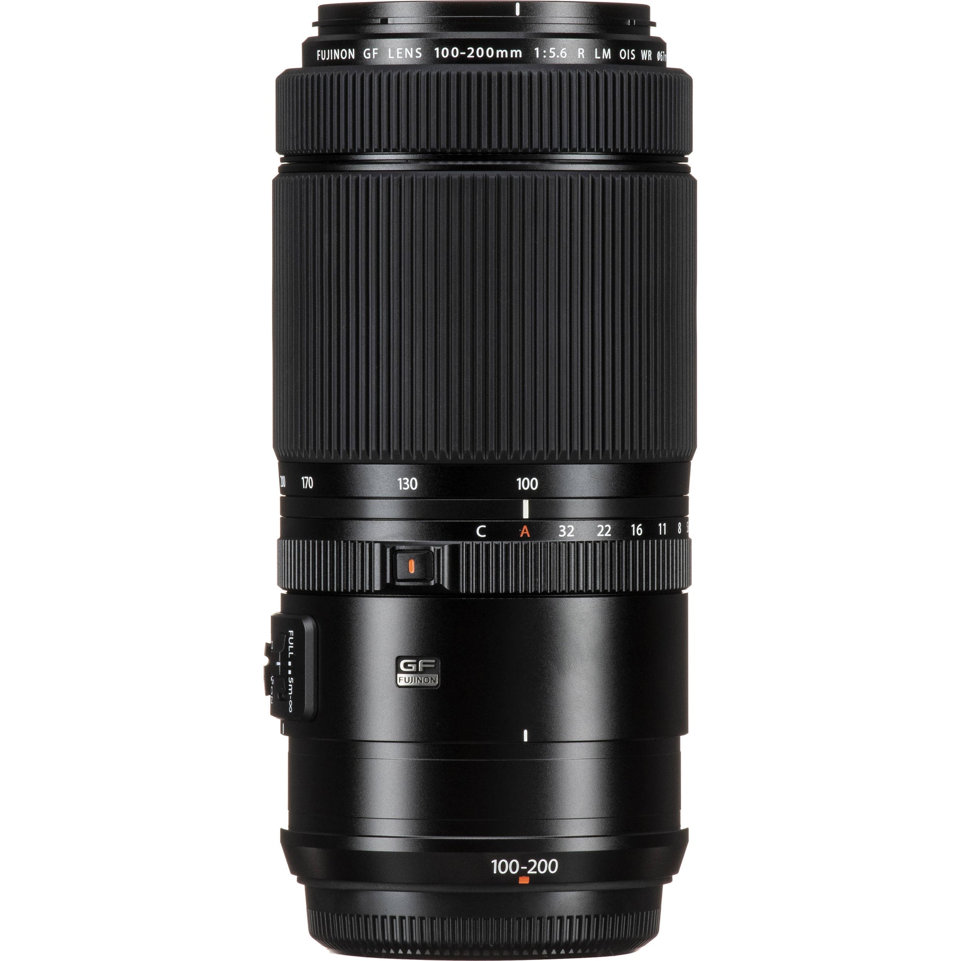 Fujifilm GF 100-200mm f/5.6 R LM OIS WR medium telephoto zoom lens
