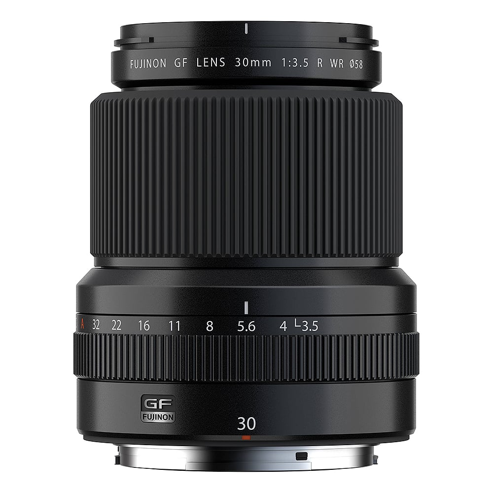 Fujifilm GF 30mm f/3.5 R WR wide-angle prime lens for GFX cameras