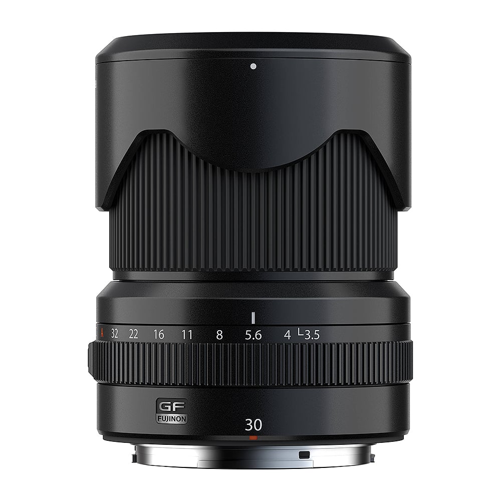 Fujifilm GF 30mm f/3.5 R WR wide-angle prime lens for GFX cameras