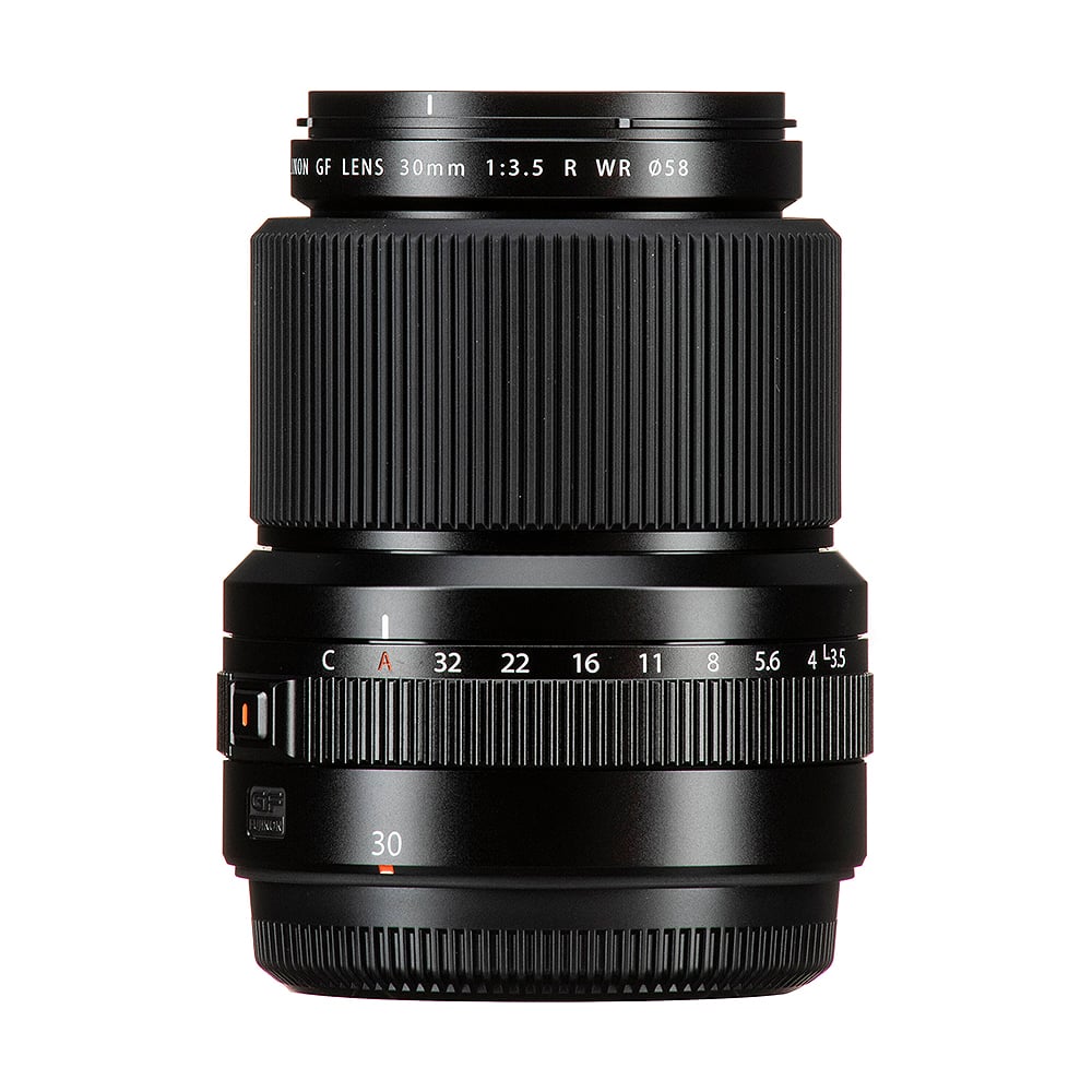 Fujifilm GF 30mm f/3.5 R WR wide-angle prime lens for GFX cameras