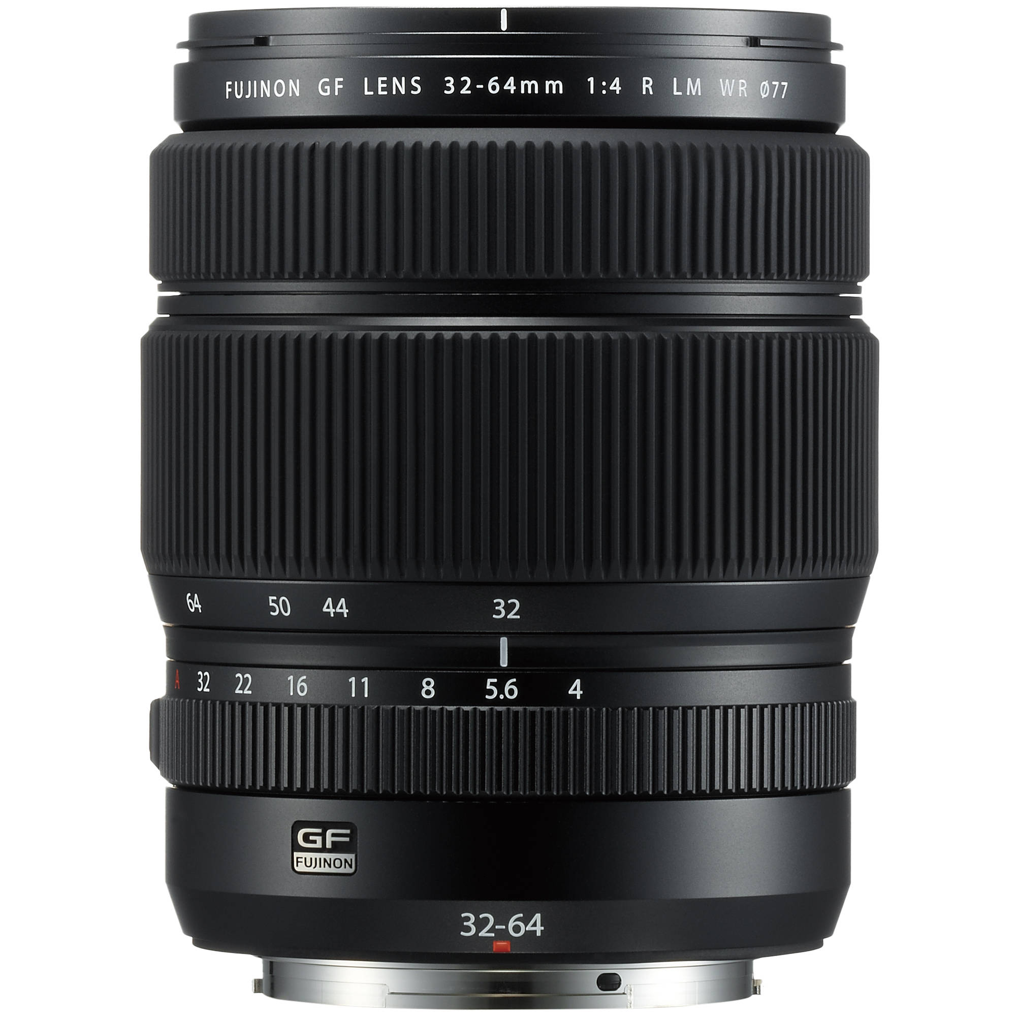 Fujifilm GF 32-64mm f/4 R LM WR medium-format zoom lens