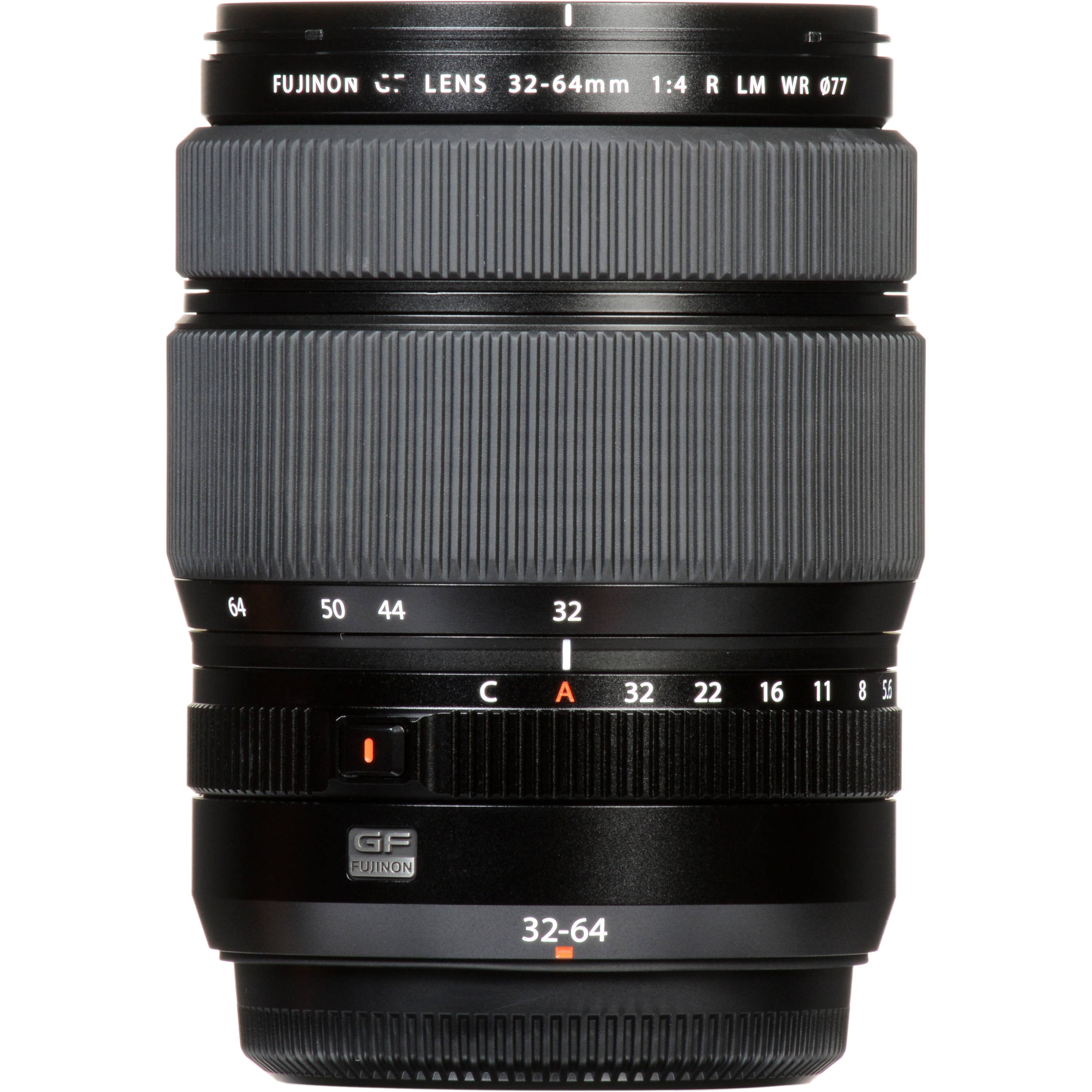 Fujifilm GF 32-64mm f/4 R LM WR medium-format zoom lens