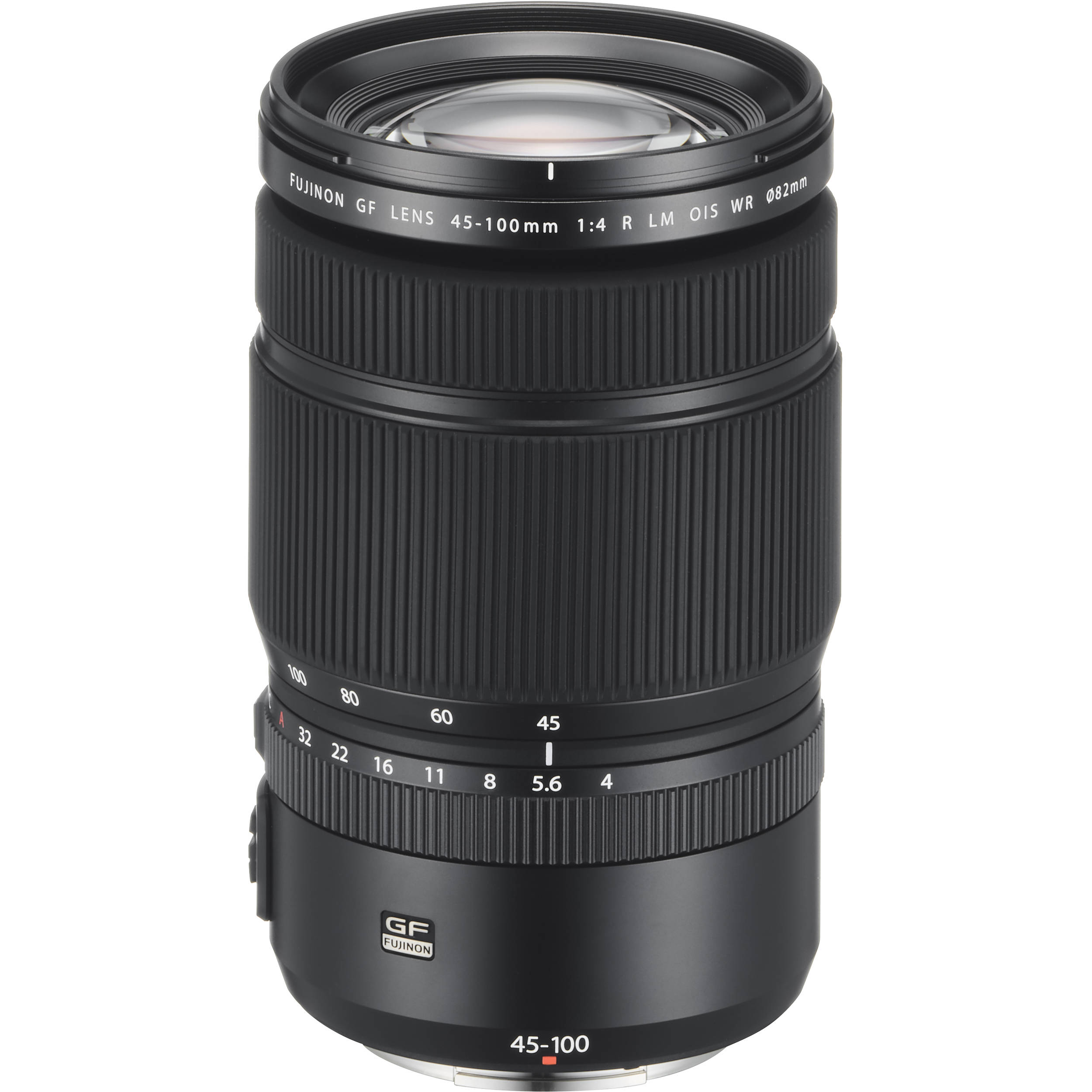 Fujifilm GF 45-100mm f/4 R LM OIS WR standard zoom lens for GFX