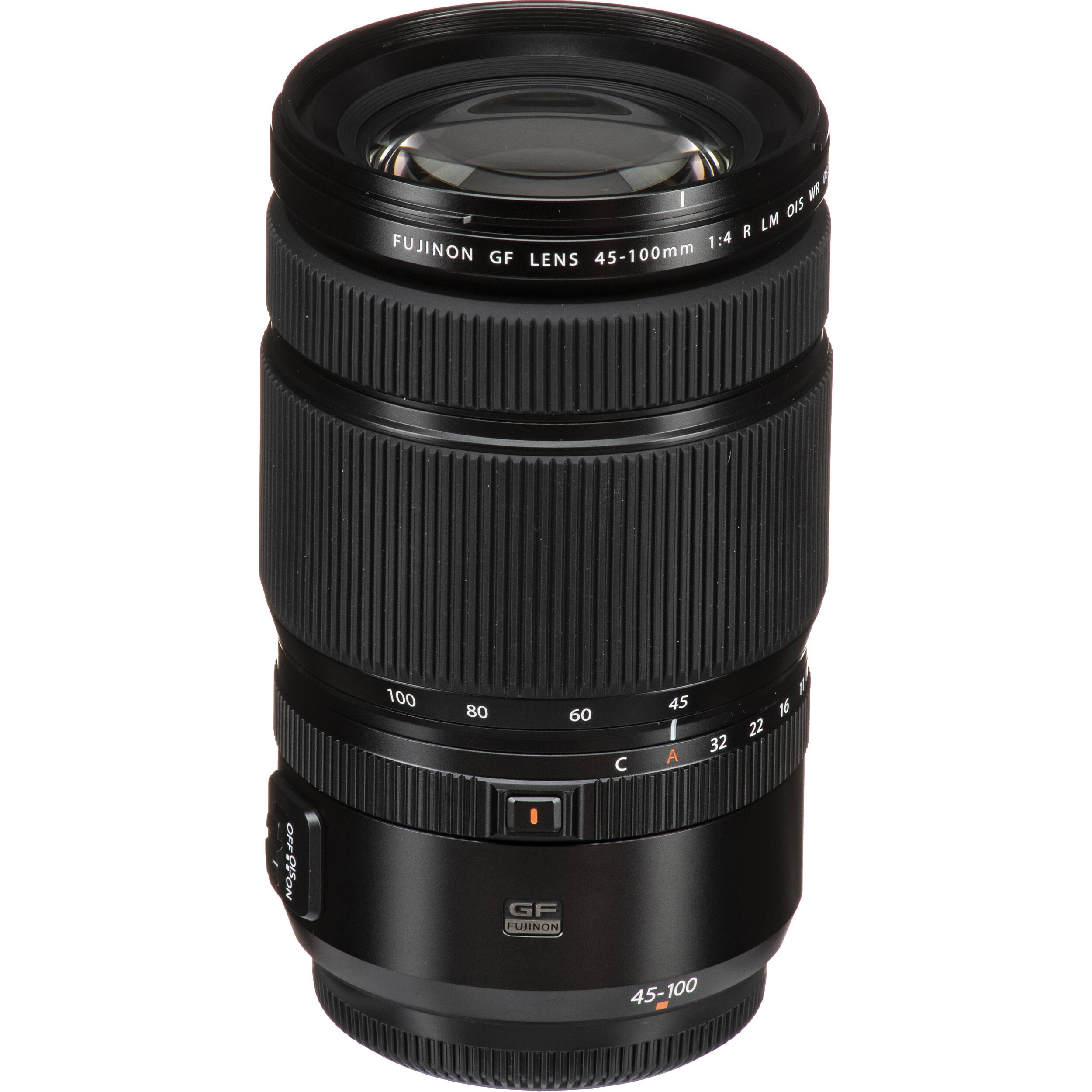 Fujifilm GF 45-100mm f/4 R LM OIS WR standard zoom lens for GFX