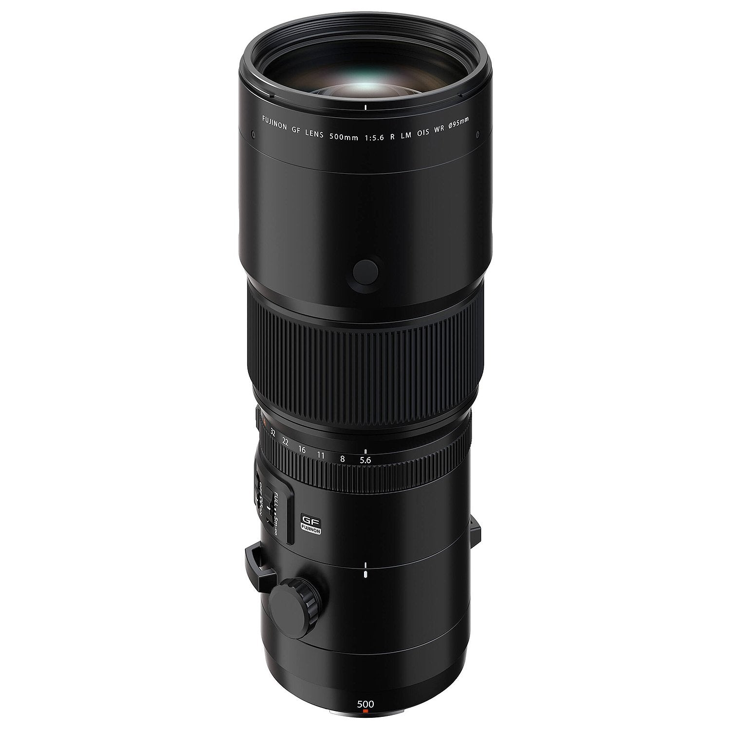 Fujifilm GF 500mm f/5.6 R LM OIS WR super-telephoto lens for GFX