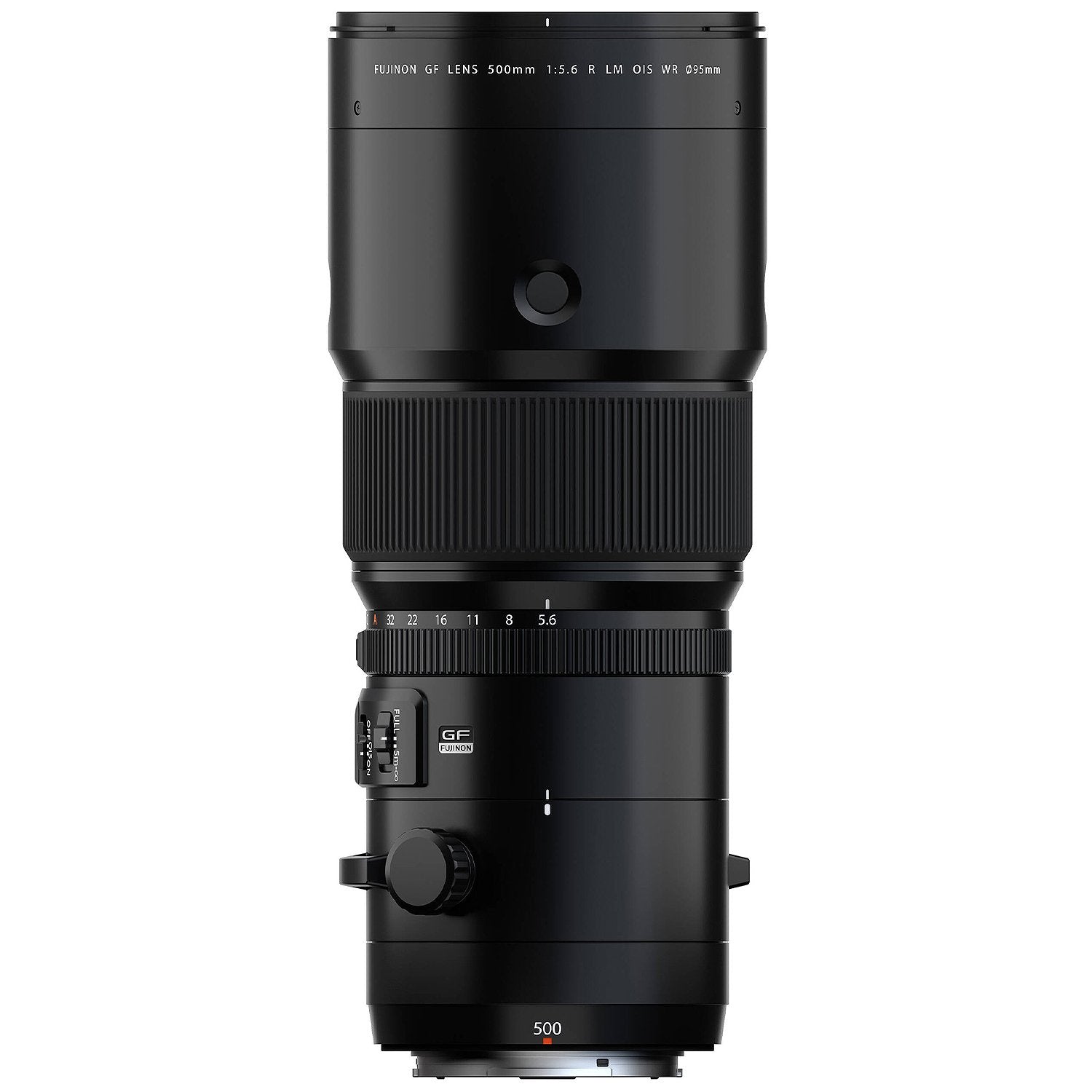 Fujifilm GF 500mm f/5.6 R LM OIS WR super-telephoto lens for GFX