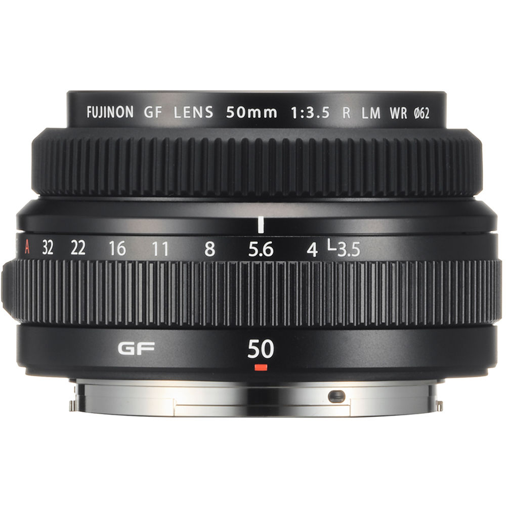 Fujifilm GF 50mm f/3.5 R LM WR medium format lens for GFX cameras