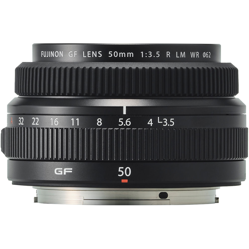 Fujifilm GF 50mm f/3.5 R LM WR medium format lens for GFX cameras