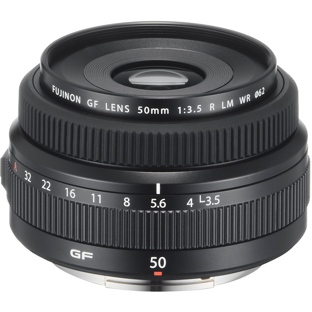 Fujifilm GF 50mm f/3.5 R LM WR medium format lens for GFX cameras