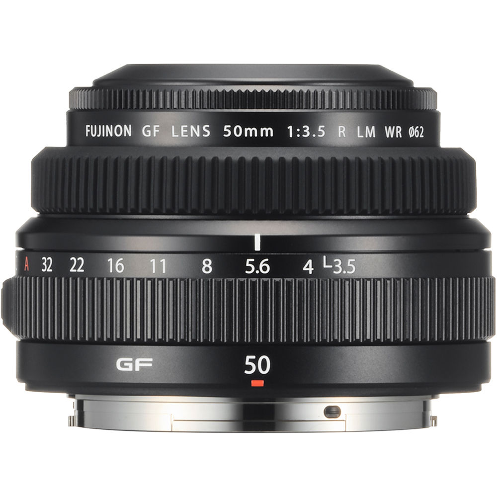 Fujifilm GF 50mm f/3.5 R LM WR medium format lens for GFX cameras