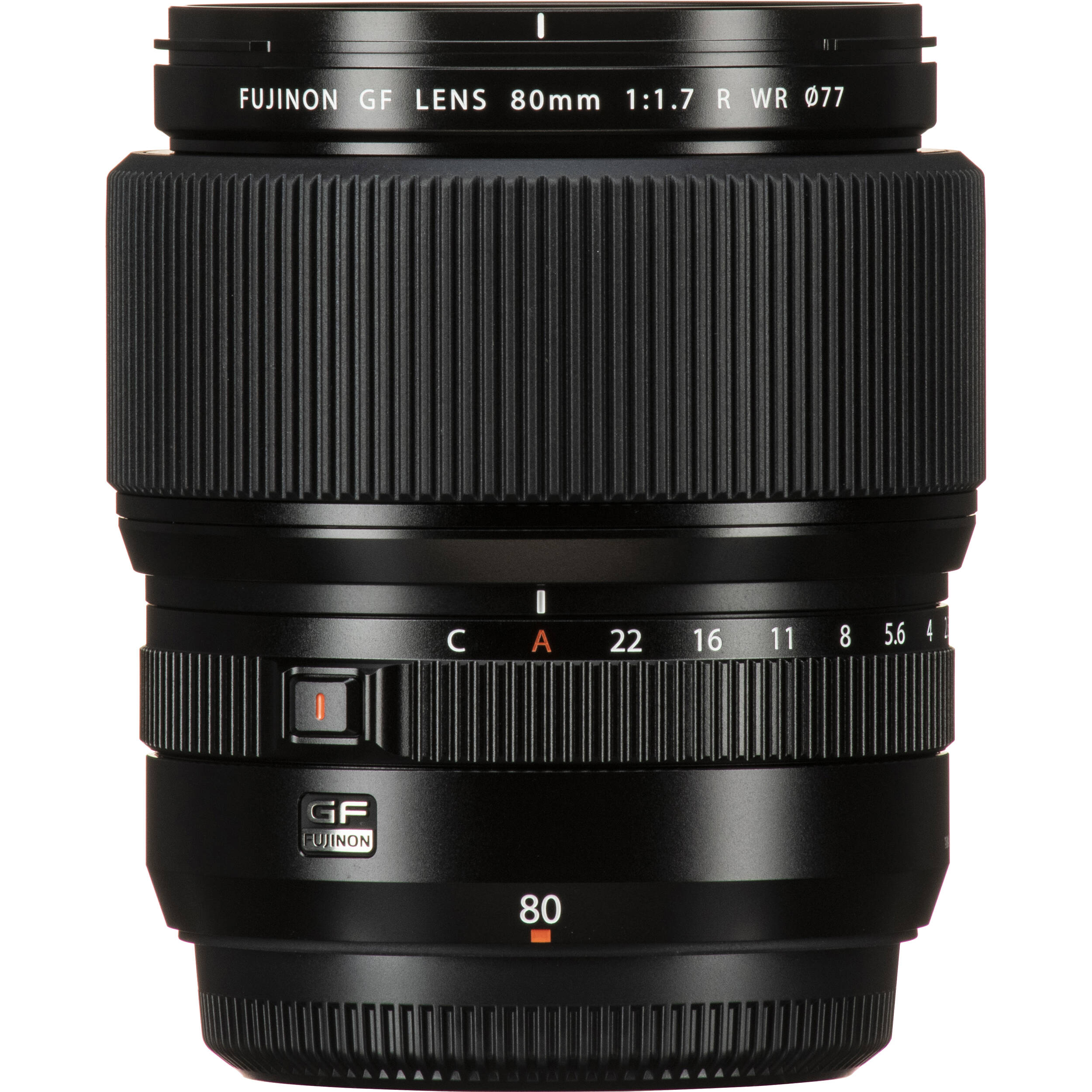 Fujifilm GF 80mm f/1.7 R WR Lens