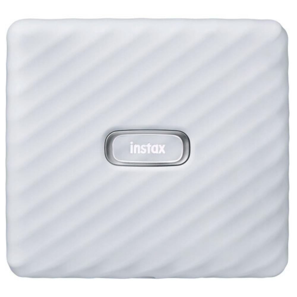 Fujifilm Instax Link Wide Smartphone Printer (Ash White) – print your memories in large, vibrant Instax Wide format directly from your smartphone via Bluetooth, with creative templates and fun editing options.