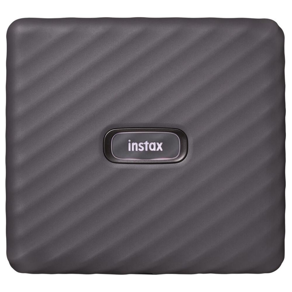 Fujifilm Instax Link Wide Smartphone Printer (Mocha Grey) – compact and stylish printer that connects via Bluetooth to print large, vivid Instax Wide photos from your smartphone with ease.