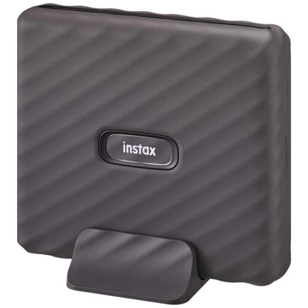 Fujifilm Instax Link Wide Smartphone Printer (Mocha Grey) – compact and stylish printer that connects via Bluetooth to print large, vivid Instax Wide photos from your smartphone with ease.