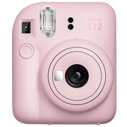 Instax Mini 12 instant film camera for easy selfies and quick prints.