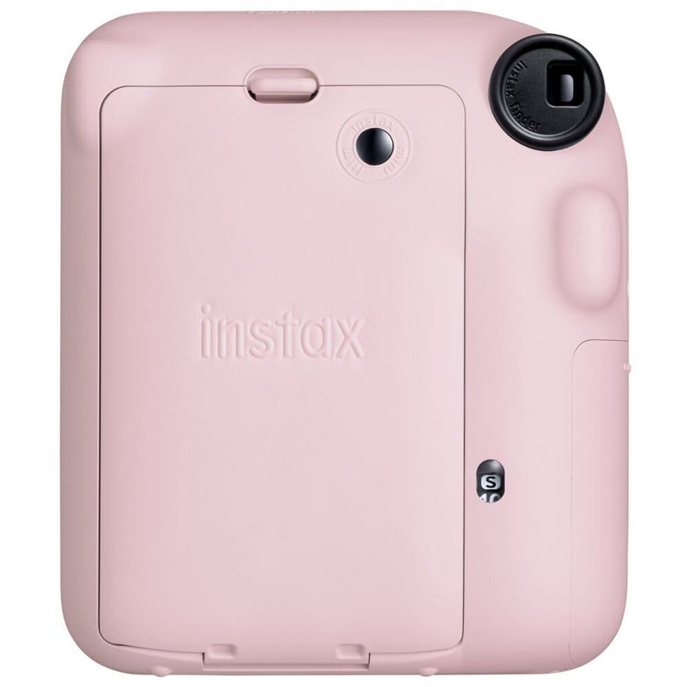 Instax Mini 12 instant film camera for easy selfies and quick prints.
