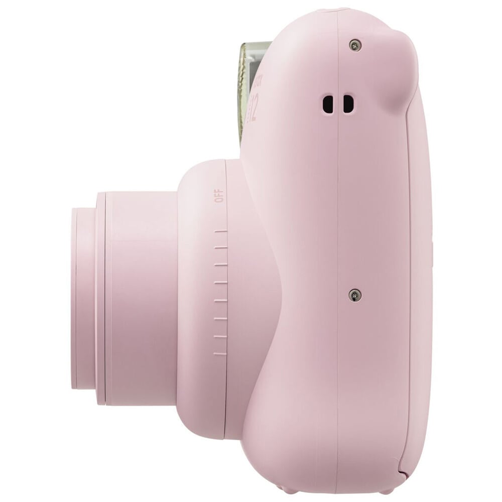 Instax Mini 12 instant film camera for easy selfies and quick prints.